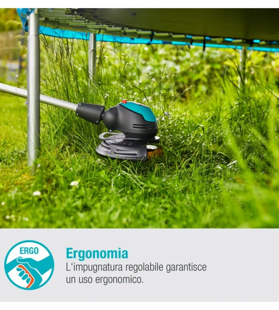 Gardena Decespugliatori|Trimmer a batteria "easy cut 23" 18v 2ah e caricabatterie