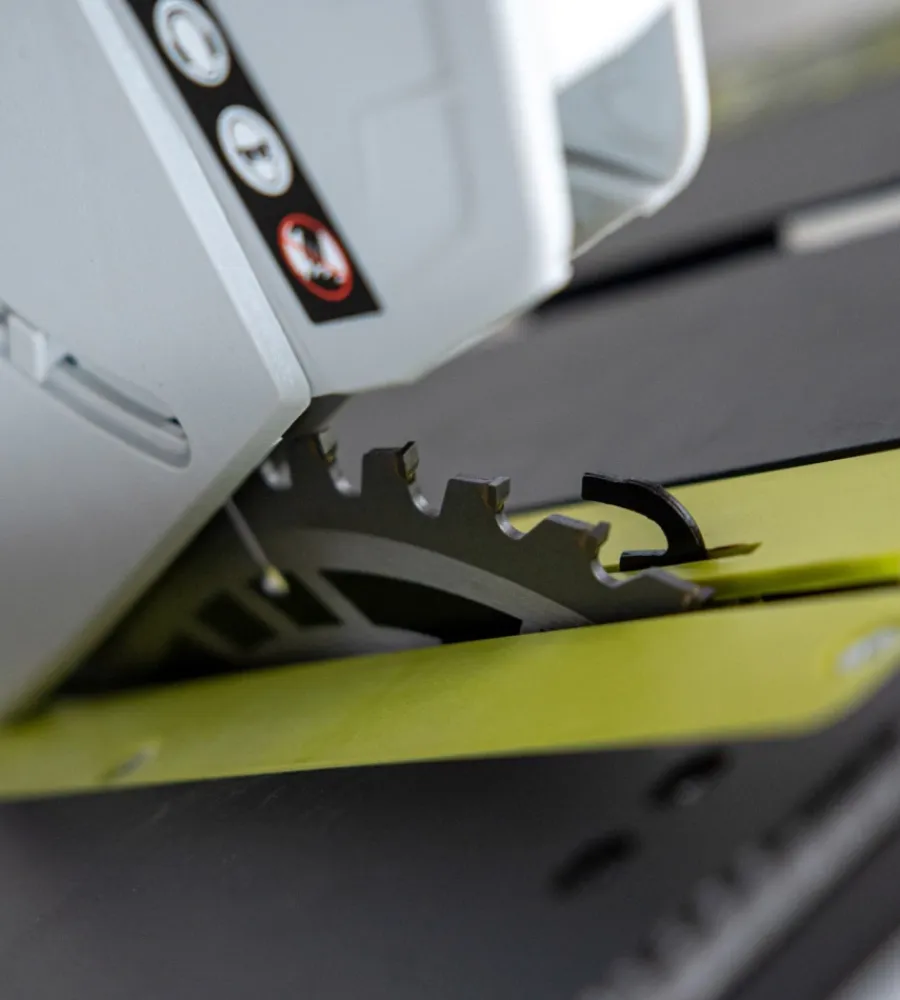 Ryobi Troncatrici|Troncatrice con pianetto "rtms1800-g" elettrica 1800w lama 254 mm