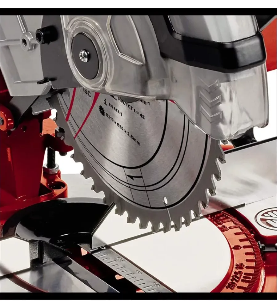Einhell Troncatrici|Troncatrice per legno "tc-ms 2112" 1400 watt diametro lama 210 mm