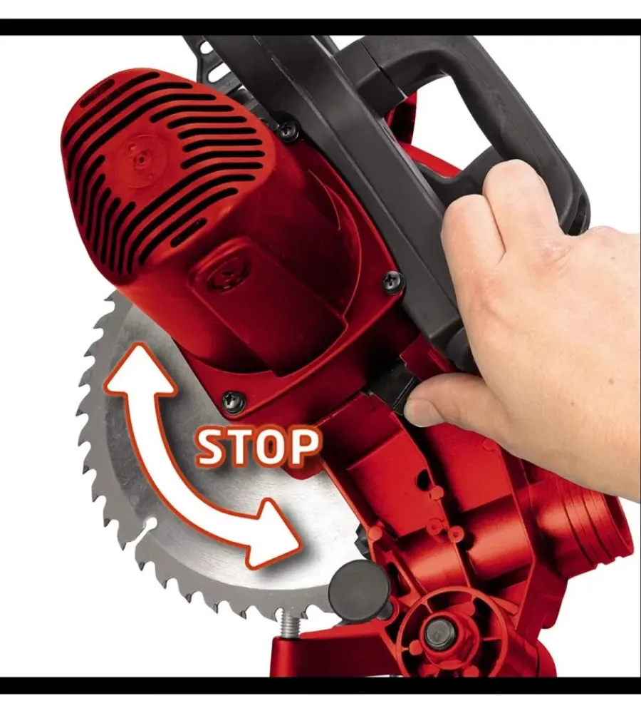 Einhell Troncatrici|Troncatrice per legno "tc-ms 2112" 1400 watt diametro lama 210 mm