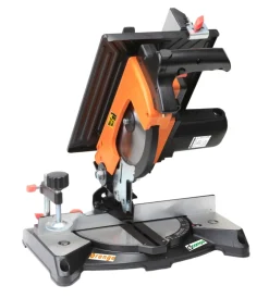 Troncatrice portatile "orange 210" in alluminio con motore a spazzole e lama con diametro 210 mm, 1200 w 5000 giri/mm Troncatrici