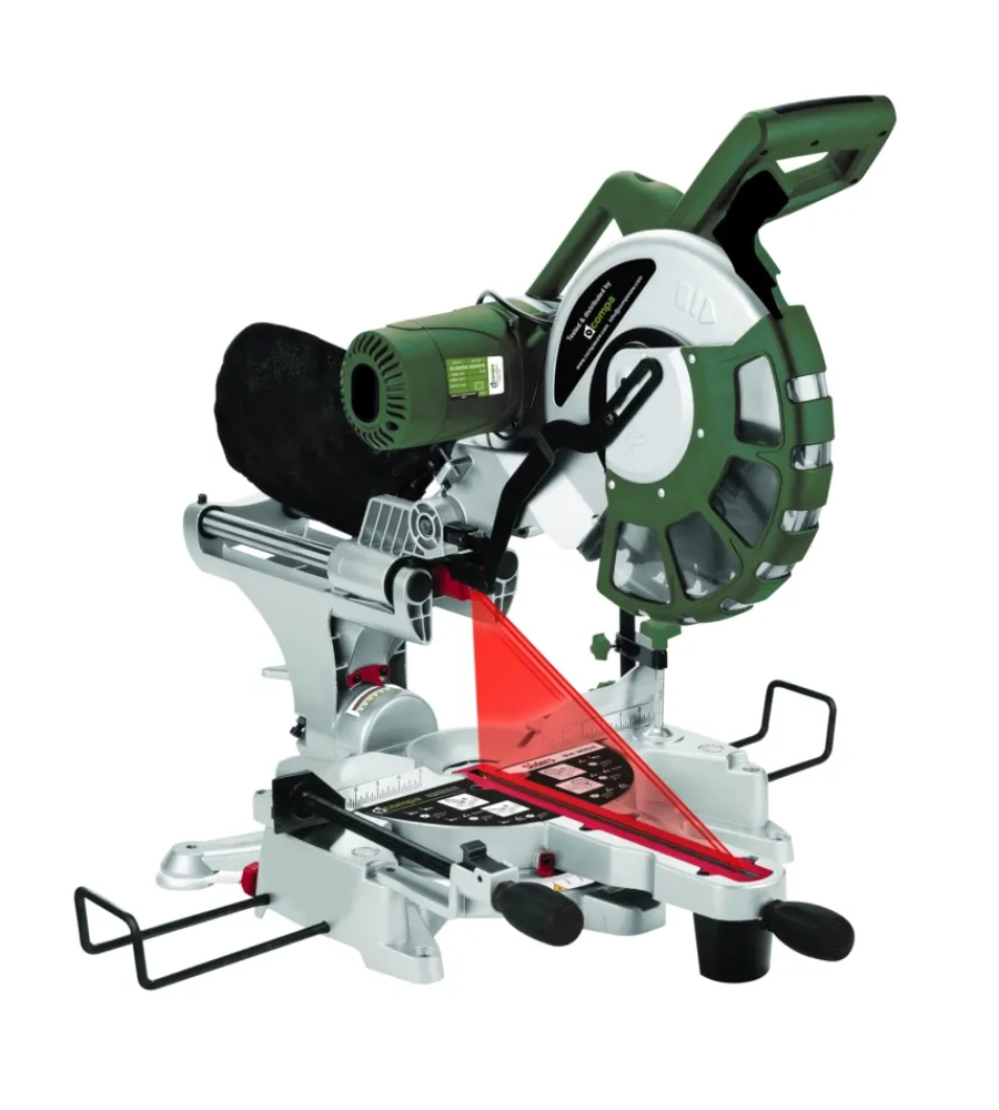 Compa Troncatrici|Troncatrice radiale 305 x2-b con doppio indicatore laser 2.000 watt