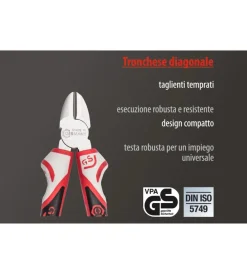 Pinze E Tenaglie|Tronchese diagonale 3k 160 mm.