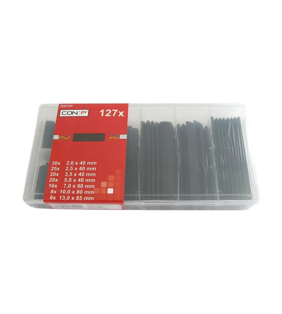 Utensili Per Elettricista- Tubetti termoretraibili 127 pz.
