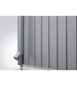 Discount Tubi pluviali per casetta avantgarde grigio quarzo metallizzato 2 unità - . 44082 Casette Da Giardino