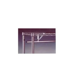 Easy System Decorazione Ambienti|Tubo appendiabiti - 120cm - con ganci