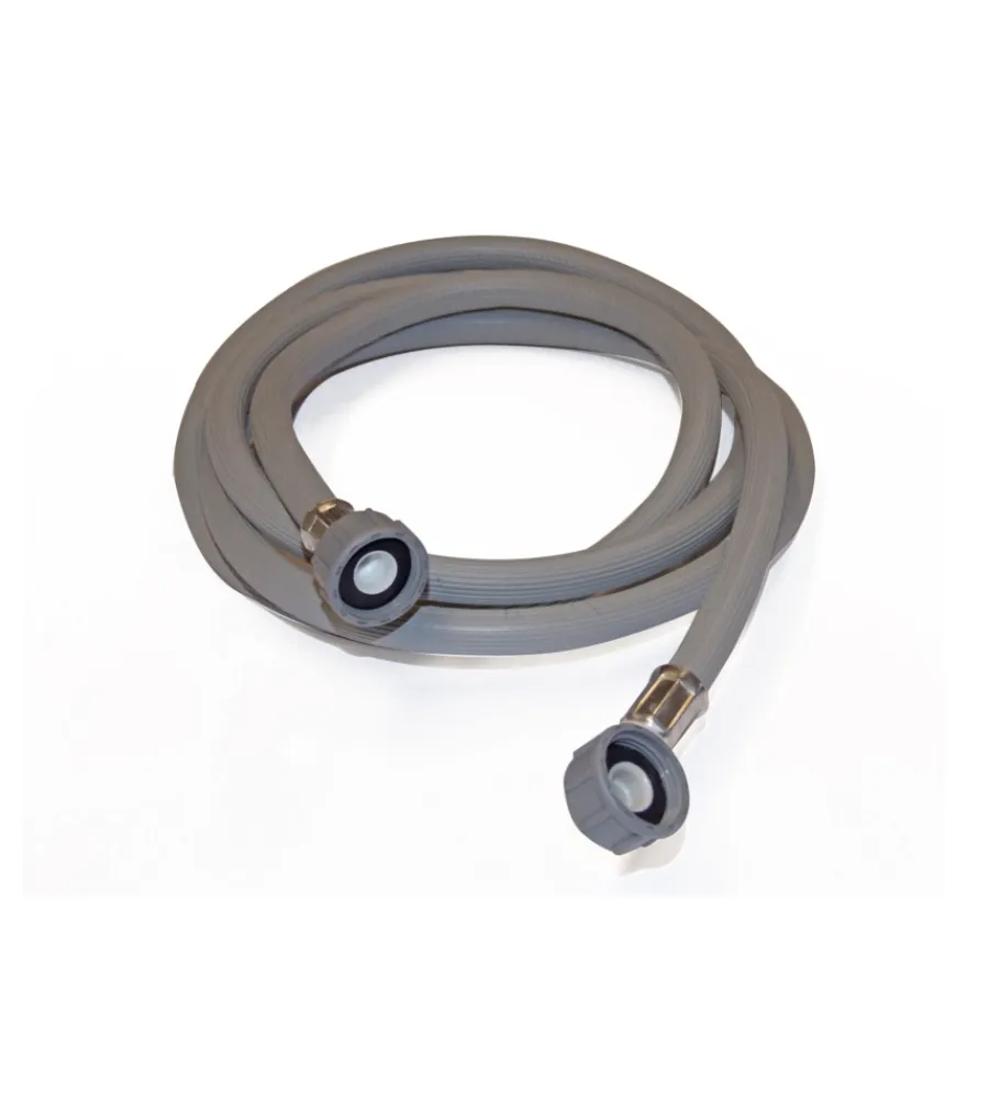 Accessori Lavatrici- Tubo carico lavatrice attacco diritto - curvo 150 cm.