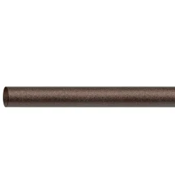 Outlet Tubo da 150 cm decorativo colore ruggine per tende leggere diametro 13 mm Tessile D'Arredo