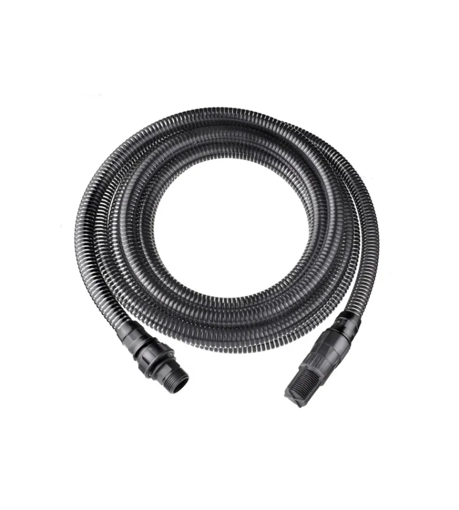 Ferramenta Per Esterno- Tubo flessibile a spirale 1" con raccordi e valvole 4 metri