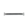 Accessori Gas|Tubo giunto acqua flessibile ed estensibile in acciaio inox 100/200mm m/f 3/4"