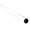 Ferramenta Per Mobili E Infissi|Tubo per armadi tondo rivestito - 120 cm. - bianco