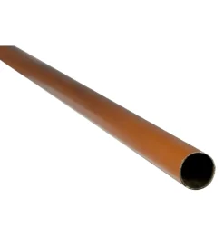 Best Tubo per armadi tondo rivestito - 90 cm. - marrone Ferramenta Per Mobili E Infissi