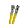 Accessori Gas- Tubo per gas flessibile 200 cm. attacco maschio - femmina
