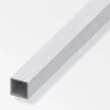 Ferramenta Per Mobili E Infissi-Alfer aluminium Tubo quadrato 23.5 alluminio - 1 metro.