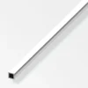 Ferramenta Per Mobili E Infissi-Alfer aluminium Tubo quadrato alluminio 15x15 bril.- 1 metro.