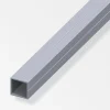 Ferramenta Per Mobili E Infissi-Alfer aluminium Tubo quadrato 19.5x1.5 alluminio naturale - 2,5 metri.