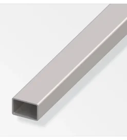 Alfer aluminium Ferramenta Per Mobili E Infissi|Tubo rettangolare 35x20x1 acciaio - 1 metro.