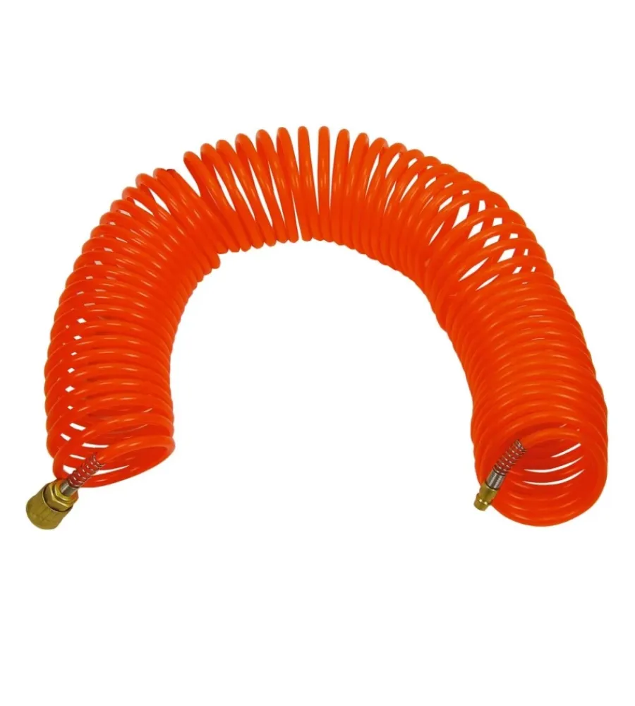 Compressori- Tubo spiralato 15 mt ø 6x8mm attacco rapido