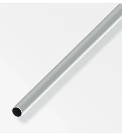 Alfer aluminium Ferramenta Per Mobili E Infissi|Tubo tondo alluminio 12 bril - 1 metro.