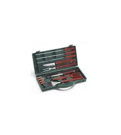 Ompagrill Barbecue|Valigetta accessori barbecue - 12 pezzi