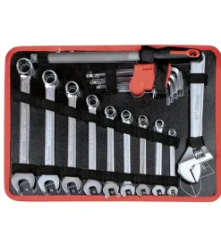 Set Valigette Con Accessori-Ribimex Valigetta trolley con utensili composta da 356 pezzi