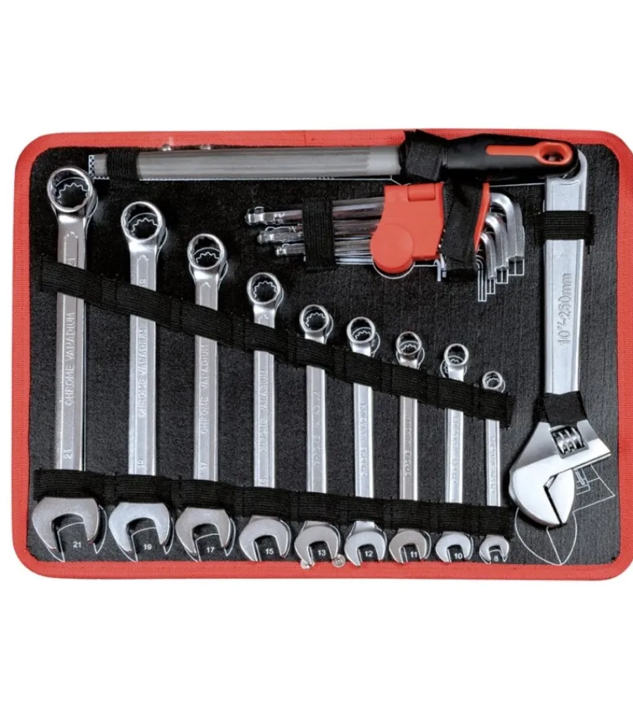 Set Valigette Con Accessori-Ribimex Valigetta trolley con utensili composta da 356 pezzi