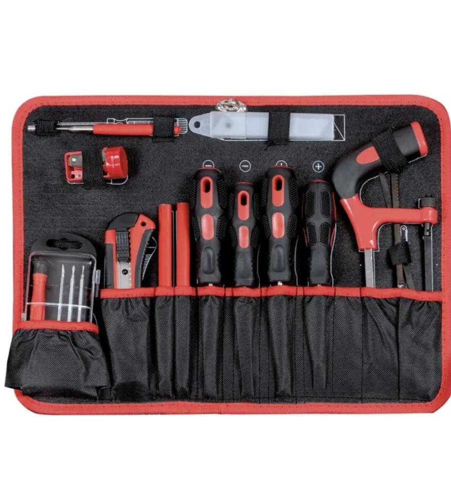 Set Valigette Con Accessori-Ribimex Valigetta trolley con utensili composta da 356 pezzi