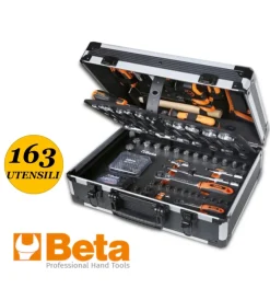 Clearance Valigia completa di 163 utensili 2056e Officina E Garage