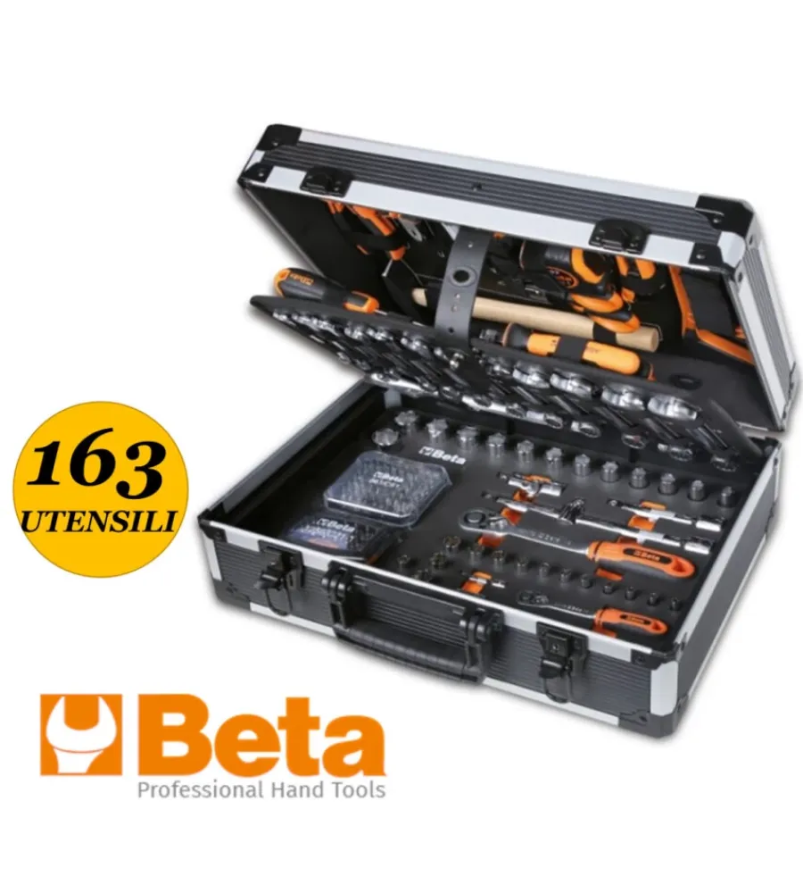 Clearance Valigia completa di 163 utensili 2056e Officina E Garage