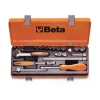 Beta Officina E Garage|Valigia con 13 chiavi a bussola esagonali e 8 accessori