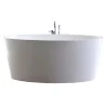 Sale Vasca da bagno "bolsena" bianca, 158x71,8x65 cm Ceramiche E Accessori
