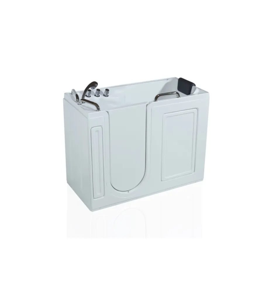 Vasca da bagno con sportello apertura a sinistra 133,4x67,3x101,6 cm Ceramiche E Accessori