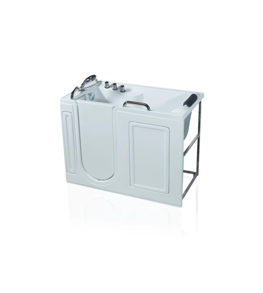Vasca da bagno con sportello apertura a sinistra 133,4x67,3x101,6 cm Ceramiche E Accessori