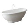 Ceramiche E Accessori- Vasca da bagno "iseo" bianca, 180x80x63,3 cm