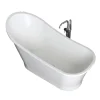Ceramiche E Accessori|Vasca da bagno "resia" bianca, 159x80x49 cm
