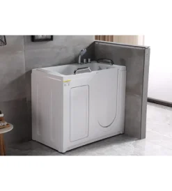 Ceramiche E Accessori- Vasca per anziani con sportello apertura a destra 110x63x97 cm