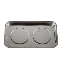 Clearance Vaschetta porta minuteria in metallo magnetica 14 x 24 cm. Officina E Garage
