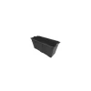 Clearance Vaso da giardino per fioriera separe' colore nero, 79x35x37 cm - Coltivazione E Cura