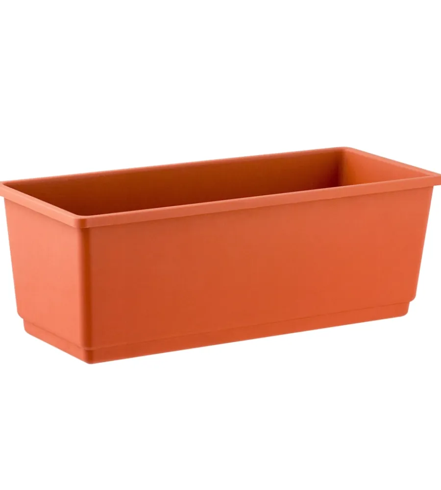Coltivazione E Cura- Vaso da giardino per gerani colore cotto, 35 cm