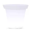 Illuminazione Per Esterno- Vaso decorativo da esterno luminoso led rgb 35,5x32,5 cm