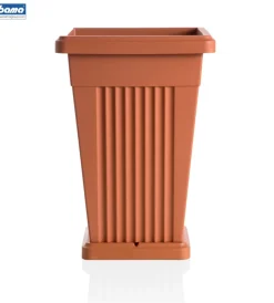 Bama Coltivazione E Cura|Vaso piramide terracotta