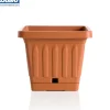 Coltivazione E Cura-Bama Vaso terra quadrato cm. 50 terracotta