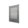 Tessile D'Arredo- Veneziana in vinile grigio con lamelle da 25 mm, 75x160 cm