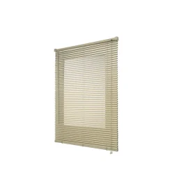 Outlet Veneziana in vinile tortora con lamelle da 25 mm, 60x130 cm Tessile D'Arredo