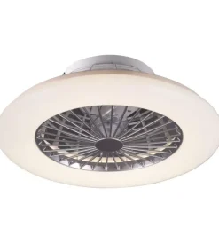 Hot Ventilatore da soffitto "stralsund" con led incluso ø50 cm, 30w Illuminazione Per Interno