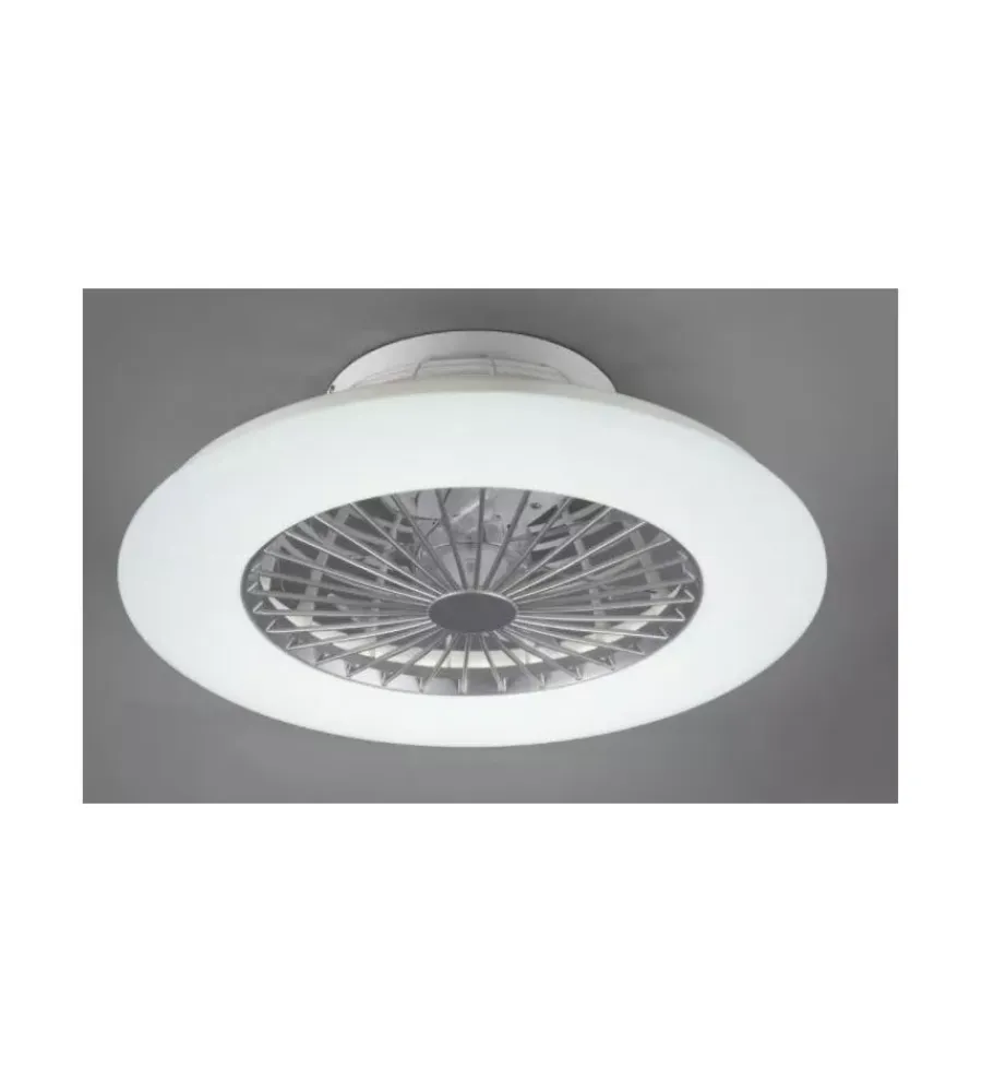 Hot Ventilatore da soffitto "stralsund" con led incluso ø50 cm, 30w Illuminazione Per Interno