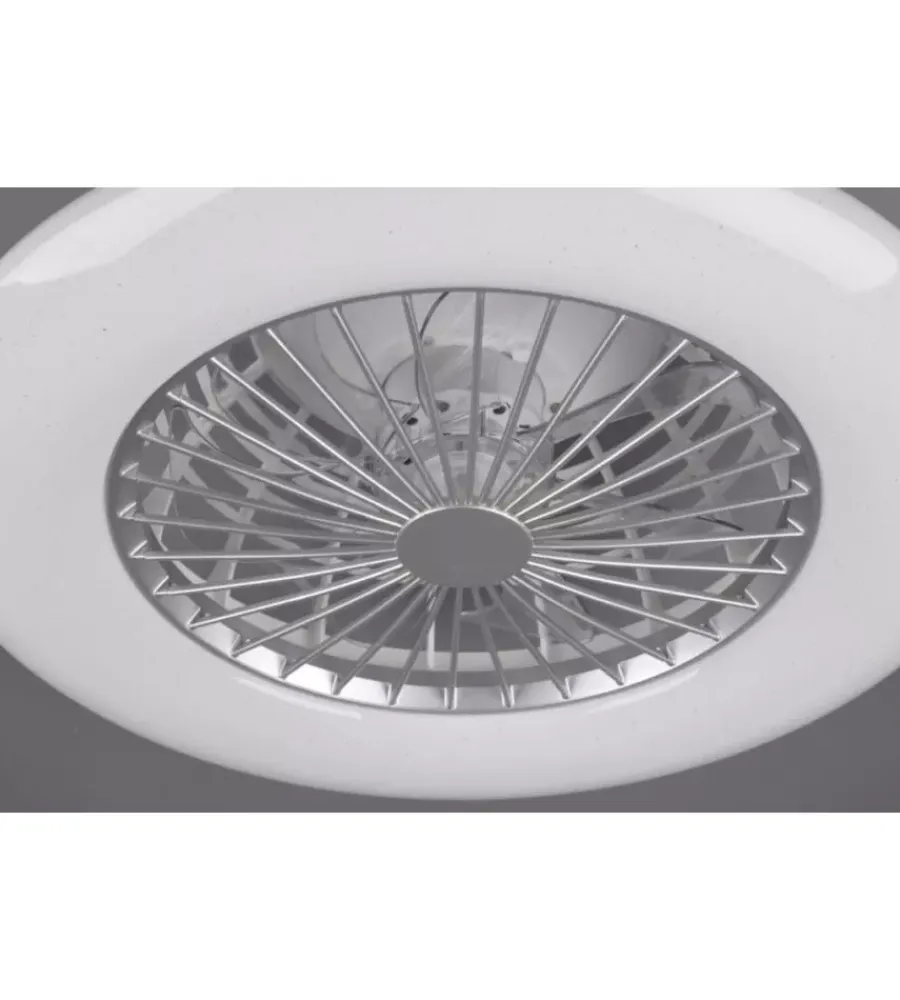 Hot Ventilatore da soffitto "stralsund" con led incluso ø50 cm, 30w Illuminazione Per Interno