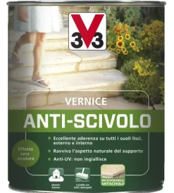 Prodotti Specifici Manutenzione-V33 Vernice antiscivolo - incolore - 0,75 litri