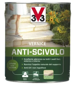 Prodotti Specifici Manutenzione-V33 Vernice antiscivolo - incolore - 2,5 litri