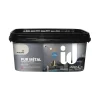 Hot Vernice metallica lavabile  "pure mercure" colore mercurio - 2 lt Pitture Decorative